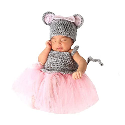 Newborn Photography Outfits Girl Baby Photo Tutu Dress Newborn Photoshoot Romper Baby Picture Lace Outfit - color: Grey5