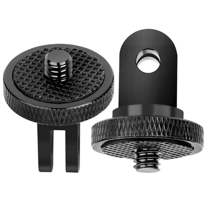Tripod Mount Adapter for Gopro, Camera 1/4”-20 Tripod Mount for Insta 360/Gopro Hero/Sony Xiaomi yi Sjcam Action Cameras and Other Standard 1/4 Accessories - color: Gopro Tripod Mount