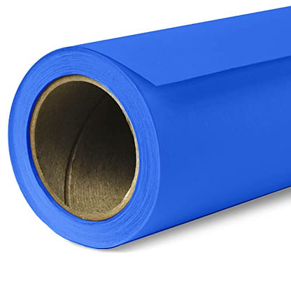 Savage Seamless Paper Photography Backdrop - Color #58 Studio Blue, Size 26 Inches Wide x 36 Feet Long, Backdrop for Tabletop Product Photography and Crafting - Made in USA - size: 26 in x 36 ft
