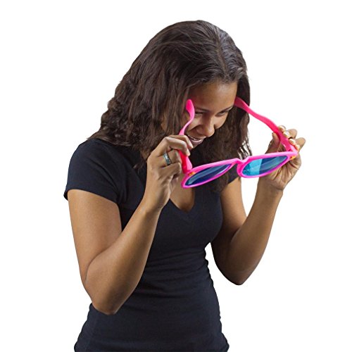 Pudgy Pedro's Jumbo Party Sunglasses | Novelty Shades Perfect for Birthdays, Theme Parties, Weddings | Giant Glasses - color: Yellow