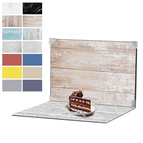 7Pcs 14Patterns Table Photo Backdrop Board Small Product Photography Suitable for Food,Jewelry,Cosmetics(Small Size 16.5x11.5in)