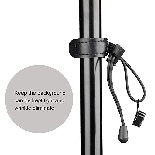 SLOW DOLPHIN Backdrop Background Muslin String Clips Holder Multifunctional for Photo Video Photography Studio 16 Pack, Black - size: 16 pcs clips