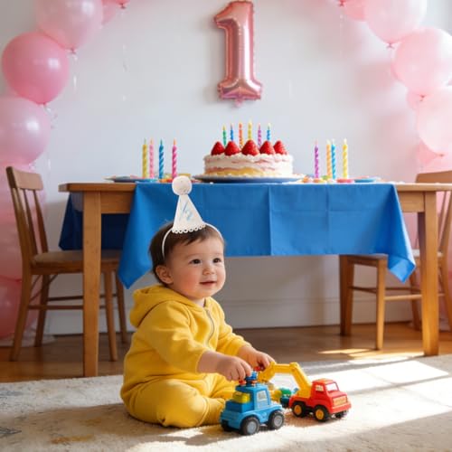 Boys 1/2 Birthday Hat - Boho Half Birthday Crown,1/2 birthday decorations boy, Boho hand embroidered hat, Cake Smash Photo Prop