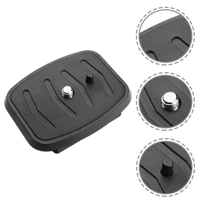 2Pcs 43mm Tripod Quick Release Plate Replacement for Camera Mount Adapter, 1.7 inch QR Plate Tripod Accessory Compatible with Ambico Sunpak Kalimar Vivitar