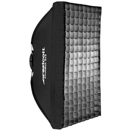 Westcott ClickBox 2x3 Softbox Grid ONLY - for Focused and Direct Lighting - size: 24 x 36 in ClickBox Grid