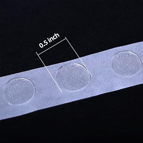 1200 Pieces Glue Points Dots, Balloon Tape, Sticky Dots, Double Sided Glue Points, Balloon Sticky Dots for Craft, Wedding Decoration Point Stickers, Stick Photos