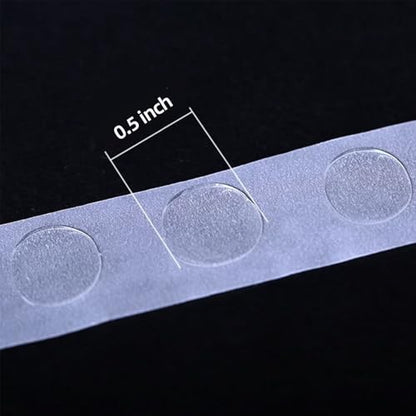 1200 Pieces Glue Points Dots, Balloon Tape, Sticky Dots, Double Sided Glue Points, Balloon Sticky Dots for Craft, Wedding Decoration Point Stickers, Stick Photos