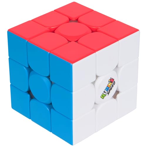 Rubik’s Cube, 3x3 Magnetic Speed Cube for Super Fast Solves, Twisting Fidget Toy, Challenging Brain Teaser & Sensory Puzzle for Adults, Teens, & Kids, for Ages 8 & Up - color: Rubiks 3x3 Speed Cube