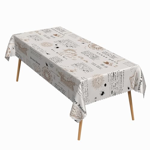 54x70 Inch Nautical Rectangular Tablecloth Retro Sailing Treasure Hunt Adventure Table Cloth Washable Durable Table Cover for Kitchen Dining Picnic Outdoor Theme Party Decor - color: Color7, size: 70" x 54" (Rectangular)