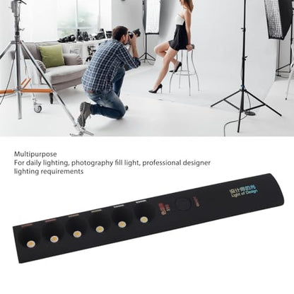 SIXRUN Portable Color Temperature Lamp Stick Professional Rechargeable 2700K‑6000K 6 Modes Photography Light Wand Portable Color Temperature Lamp Stick