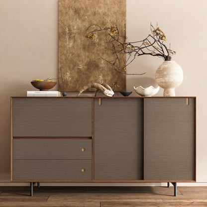 CRE8TIVE Dark Brown Grasscloth Wallpaper Textured Wallpaper Stick and Peel Brown Contact Paper Waterproof Self Adhesive Removable Linen Fabric Contact Paper for Living Room Cabinets Shelves 12"x354" - color: Dark Brown, size: 12" x 354"