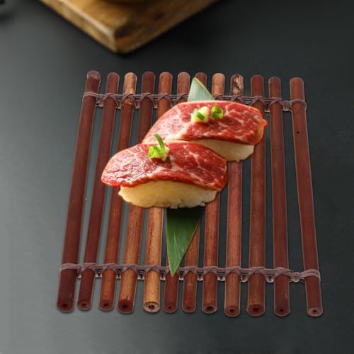FRCOLOR Sashimi Serving Plate 13x18cm Japanese Sushi Plate Decor Seafood Presentation Tray for Food Photography and Japanese Cuisine
