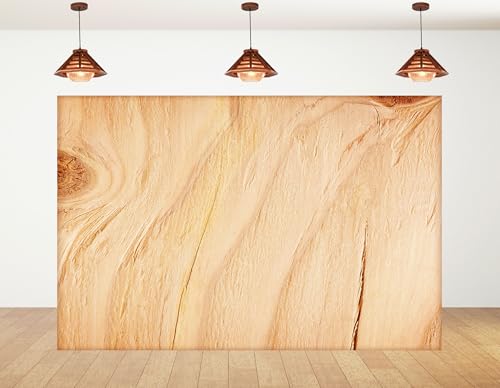 7x5ft Light Natural Wood Backdrop Knots and Grain Texture Photography Background for Flat Lay Photos and Event Backdrop Decorations Tapestry Photo Booth Props - size: 7x5ft