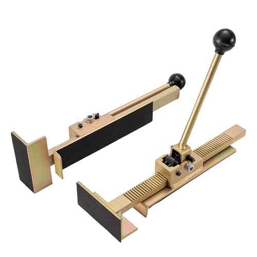Flooring Jack with Felt Bottom Scratch Resistant, Professional Hardwood Flooring Jack and Positioning Tool for Straightening and Installing Laminate Deck Boards Tile Floor Without Pry Bars (1PCS)