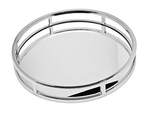 Godinger 49831 Aspen 13 Round Gallery Tray,