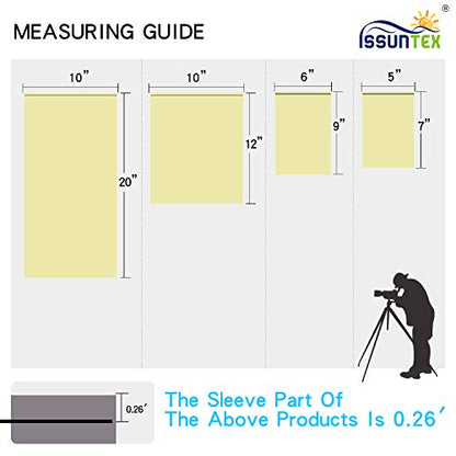ISSUNTEX 5X7 ft/1.5X2.1 Meters Beige Background Photo Backdrop, Photo Studio, Collapsible High Density Screen for Video Photography and Television - color: Beige, size: 5X7 ft