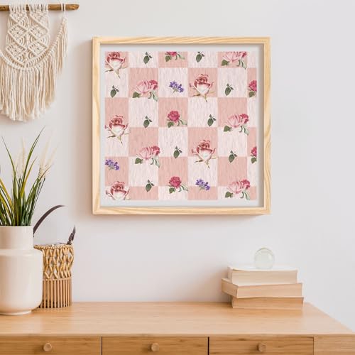 24 Pack Floral Pattern Double-Sided Scrapbook Paper, 11.8-inches Flower Textured Scrapbook Paper Craft Paper Folded Flat for DIY Background Card Making Scrapbook Photo Album Decor-12Designs