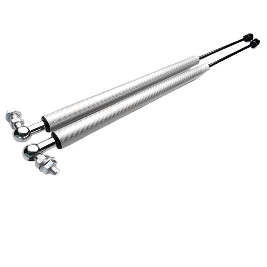 Front Hood Bonnet 2015-2022 Compatible with Opel Astra K B16 Compatible with Buick Verano Lift Support Rod Shock Damper Prop Spring(Carbon silver) - color: Carbon silver