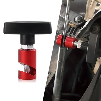 UGSHY 1 PC M12 x 1.25 Car Modification Hood Prop Accessories, Metal Anti-Pinch Vehicle Hood Prop Tool, Universal Automotive Hood Trunk Tailgate Lift Support Holder for Truck SUV Car (Red) - color: Red