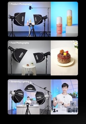Godox Softbox UL-30x120 11.8"x47.2" Strip Softbox, Quick-Release Umbrella Design Bowens Mount with Grid & Deflector, for Rim Lighting & Product Photography - size: Strip 30x120cm (11.8"x47.2")