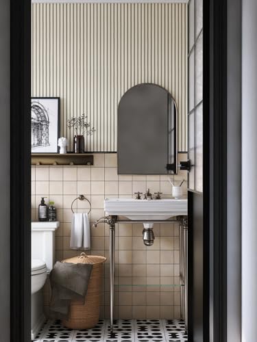 myforHD Wallpaper Peel and Stick Wood Grating Stripe Self-Adhesive Wallpaper Faux Wood Contact Paper Wood Slats Self Adhesive Wall Paper PVC Vinyl Film Removable Waterproof (Wood C, 17.3" x 393") - color: Wood C, size: 17.3" x 393.7"