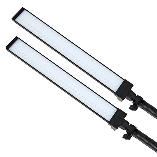 180 LED Light Photography Studio LED Lighting Kit Handheld Wand Stick Adjustable Light with Stand Tripod and Bag for Photographic Video Fill Light, Live Streaming, Portrait, Product, Tattoo