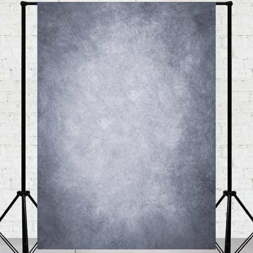 Mocsicka Light Grey Photography Backdrops Texture Abstract Photo Backdrop Vintage Headshot Portrait Background for Photography Studio Props (Light Grey, 8x10ft) - color: Light Grey, size: 8x10ft