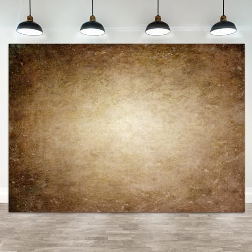 8x6ft Vintage Brown Backdrop Retro Grunge Background for Photography Video Live Streaming Boho Aesthetic Banner for Birthday Party Wedding Decoration Neutral Earthy Tone Photo Booth Prop - color: color 5, size: 8x6ft