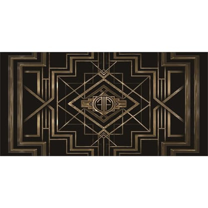 15x10ft Theme Backdrops for Photography Black and Golden Retro Texture Background Luxury Party Crazy Carnival Happy Birthday Party Portrait Booth Photo Studio Video Shooting Props - size: 15x10ft