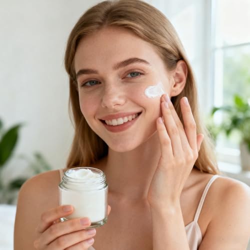 36Pcs 4 oz Small Glass Jars with Lids, Bumobum Clear Cosmetic Jars with Plastic Woodgrain Lids, 120ml Refillable Empty Containers for Cream, Salve, Powders and Lotion Storage - color: 4oz-36pack