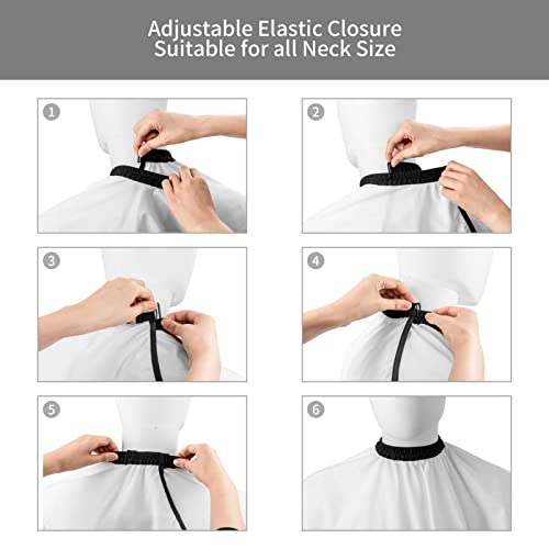 Custom Barber Cape Unisex Salon Hair Cutting Capes Add Your Image Logo Haircut Kit Personalized Stylist Tool - color: Blue Violet