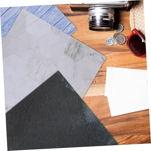 COHEALI Photo Backdrop Boards Set 15pcs for Product Photography, Small Marble Cement Wood Pattern Backgrounds with Clips and Carry Bag, Flat Lay Props for Food Jewelry and Cosmetics