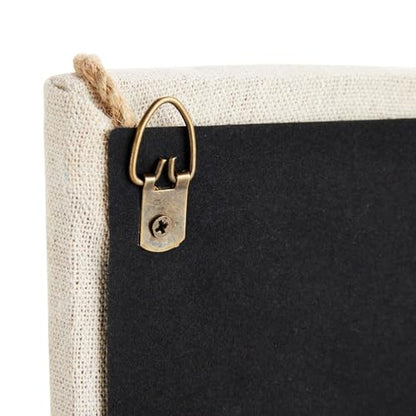 Farmlyn Creek Rectangular Fabric Bulletin Board - Picture Board for Photos - Farmhouse Style & Office Wall Decor - 16 x 12 in, Beige (Pack of 2) - size: 16 x 12 Inches (Pack of 2)