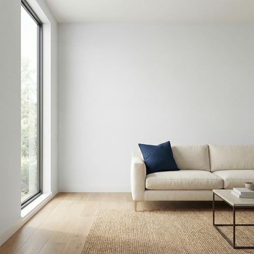WADILE Grasscloth Peel and Stick Wallpaper 15.7in x 196.8in, Textured Contact Paper for Cabinets, Faux Linen Wall Paper Pull and Stick, Fabric Vinyl Wallpaper Self Adhesive White - color: White, size: 15.7" x 196.8"
