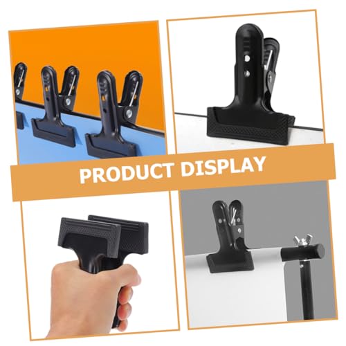4pcs Heavy Duty Backdrop Clips Background Fixing Clamps for Photography Securely Holds Background Cloths for Studio and Outdoor Use