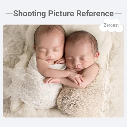 Zeroest Newborn Photo Prop Stretch Knit Wrap for Baby Photography Newborn Photoshoot Outfits Boys Girls Posing Blanket (Beige) - color: Beige