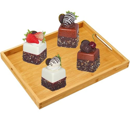 4 Pcs Realistic Artificial Cake Mixed Fake Model - Chocolate Fruit Cupcake for Photography Props, Home Kitchen Party Decorations
