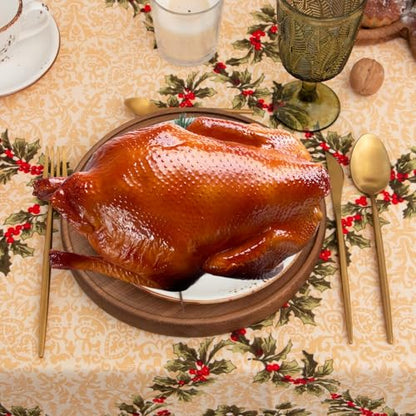 Food Realistic Grilled Chicken Model Decorative Without Head Artificial Roast Chicken Display Prop for Thanksgiving Kitchen Restaurant Party Photography Food Display