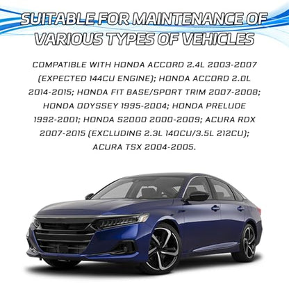 3PCS Hood Prop Rod Clips Car Hood Prop Support Holder for Honda, Car Engine Hood Rod Grommet Stay Clips Compatible with Honda Accord Odyssey Acura TSX Prelude #91503-SS0-003 91604-SD2-013