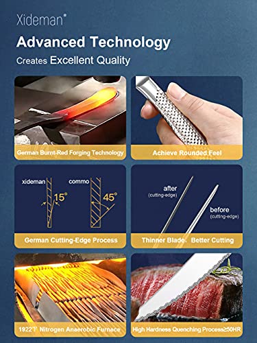 16-Piece Modern Hammered Cutlery Set with Ultra Sharp 2-in-1 Serrated Knife, 18/10 Stainless Steel Silverware Flatware Set Service for 4, Tableware Utensil, Forks Spoons Knives Set - color: Silver
