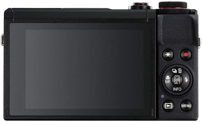 Canon PowerShot G7 X Mark III Digital Camera (Black) (3637C001) + 2 x 64GB Memory Card + 3 x NB13L Battery + Corel Photo Software + Charger + Card Reader + LED Light + More (Renewed)