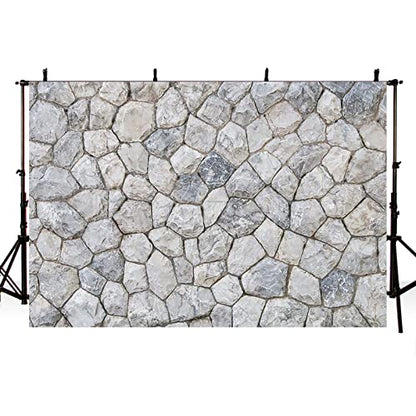 Mehofond Brick Stone Wall Photography Background Home Decor Party Photo Shooting Birthday Party Decoration Backdrop Banner Studio Photo Props 8x6ft - size: 8x6ft
