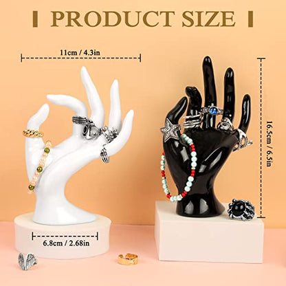 Jewelry Display Holder Bracelet - color: White
