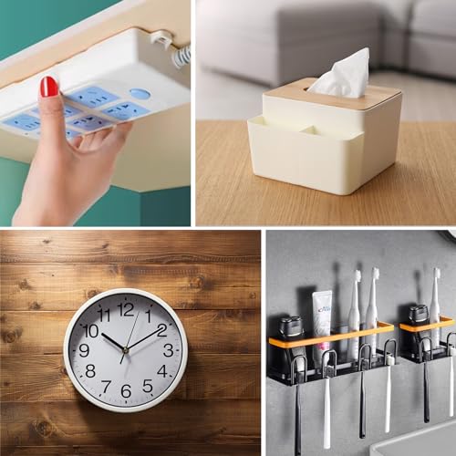Ultra-Thin Clear Double Sided Tape Heavy Duty 1.58Inch X 66Feet Two Sides Strong Stick Mounting Adhesive Tape For Rug Fixed,DIY Crafts,Poster,Arts,Fixed Clothes,Paste Photo,Scrapbook,Gift Wrap - size: 1.58Inch x 66Feet