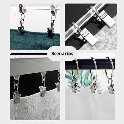 ShangTianFeng Hooks 50pcs Awning - color: Silver, size: 50 PCS