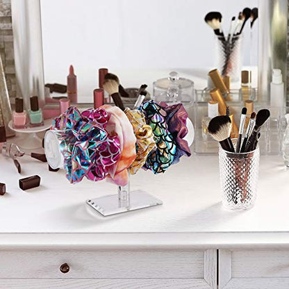 Maitys Hovering Acrylic Bracelet Display Stand T Bar Jewelry Holder Watch Bangle Organizer for Necklace Pendants Anklet Home(Clear)