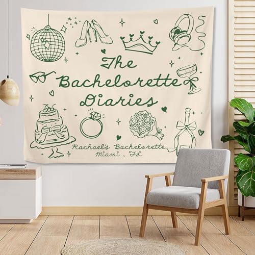 Custom Bachelorette Party Backdrop Personalized The Life Of A Bride Tapestry Banner Showgirl Show Girl Theme Decoration Wedding Bridal Shower Photo Prop Poster Glam Pink Aesthetic Wall Hanging Decor (c2) - color: c2