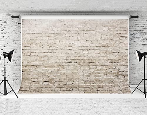 Kate 20x10ft Brick Backdrop Brick Wall Photo Background Classic Brick Portrait Photo Studio Backgrounds - color: Brick Wall 2, size: 20x10ft