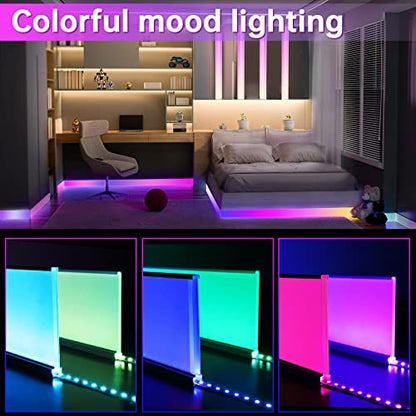 Muzata 4FT/1.2M Spotless Aluminum LED Baseboard Lighting Frosted LED Strip Light Diffuser Neon Skirting Board Indoor Mood Lighting Baseboard LC31 1.2M - size: 1Pack