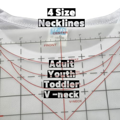 Translucent Paper T-Shirt Ruler Lines For Vinyl Alignment and Accurate Placement Full Shirt Reusable Accessories for Heat Press Sublimation Sewing and DTF